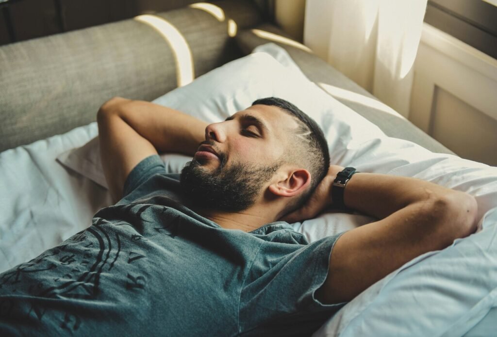 guy sleeping